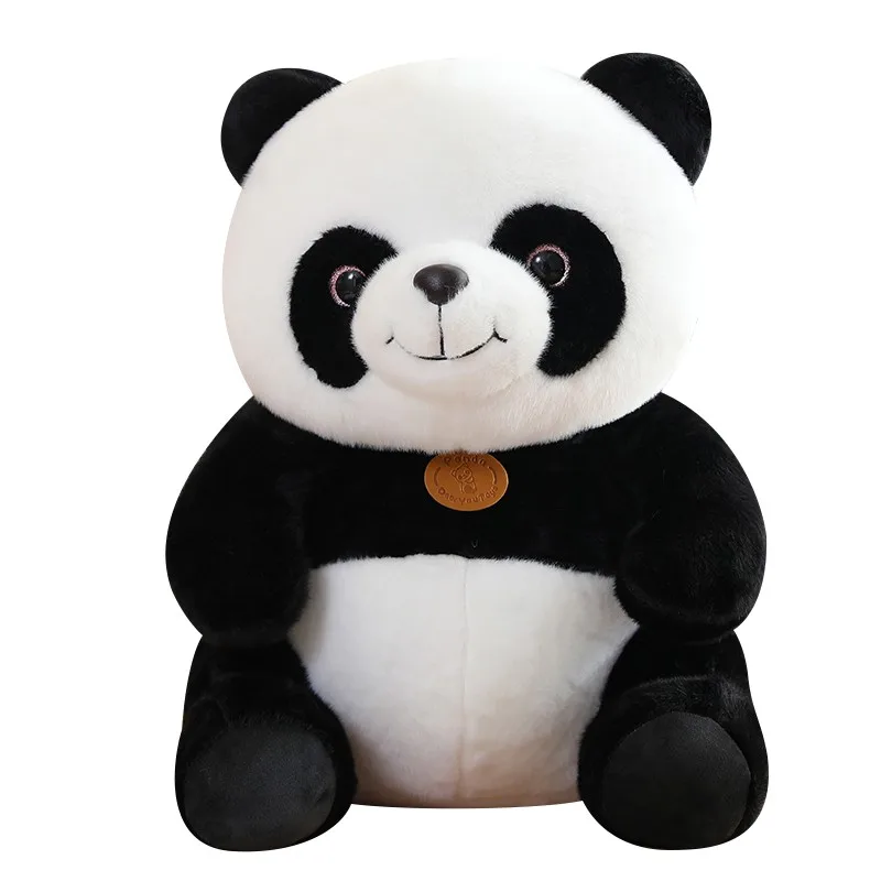 

Hot Cute Giant Panda Bear Plush Toys Lovely Sitting Panda Doll Stuffed Soft Plushie Pillow Girls Lover Gifts Home Decor