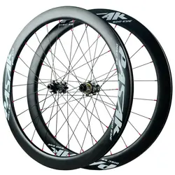 Gravel Road Bike Wheelset Disc Center Lock 700C Carbon Wheel Set, 12V XD Driver, HG MS, 12 Speed Rim Depth 50mm 38mm Tubeless