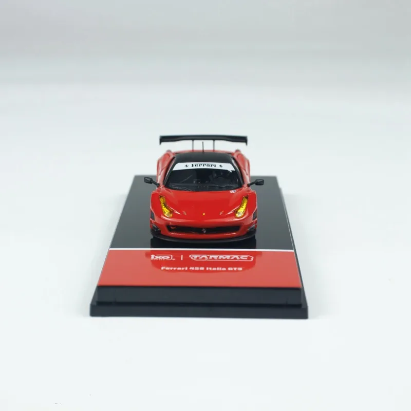 TARMAC WORKS 1/64 458 이탈리아 GT3 합금 자동차 장난감 다이캐스팅 금속 모델 컬렉션 소년 크리스마스 선물