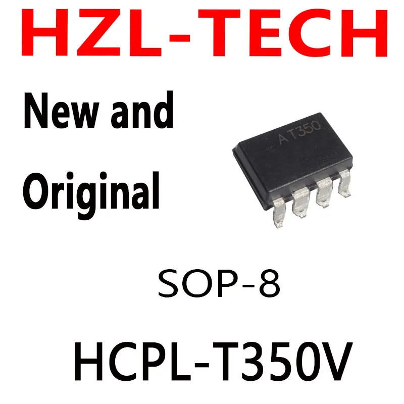 10PCS   SOP-8 AT350 SOP AT350V SOP-8 high-speed coupled device HCPL-T350V