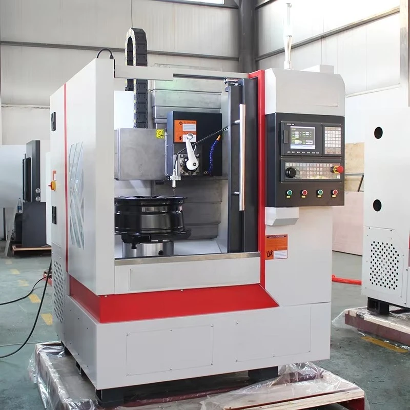 WRC28VM New Vertical Wheel Lathe Rim Repair Machine