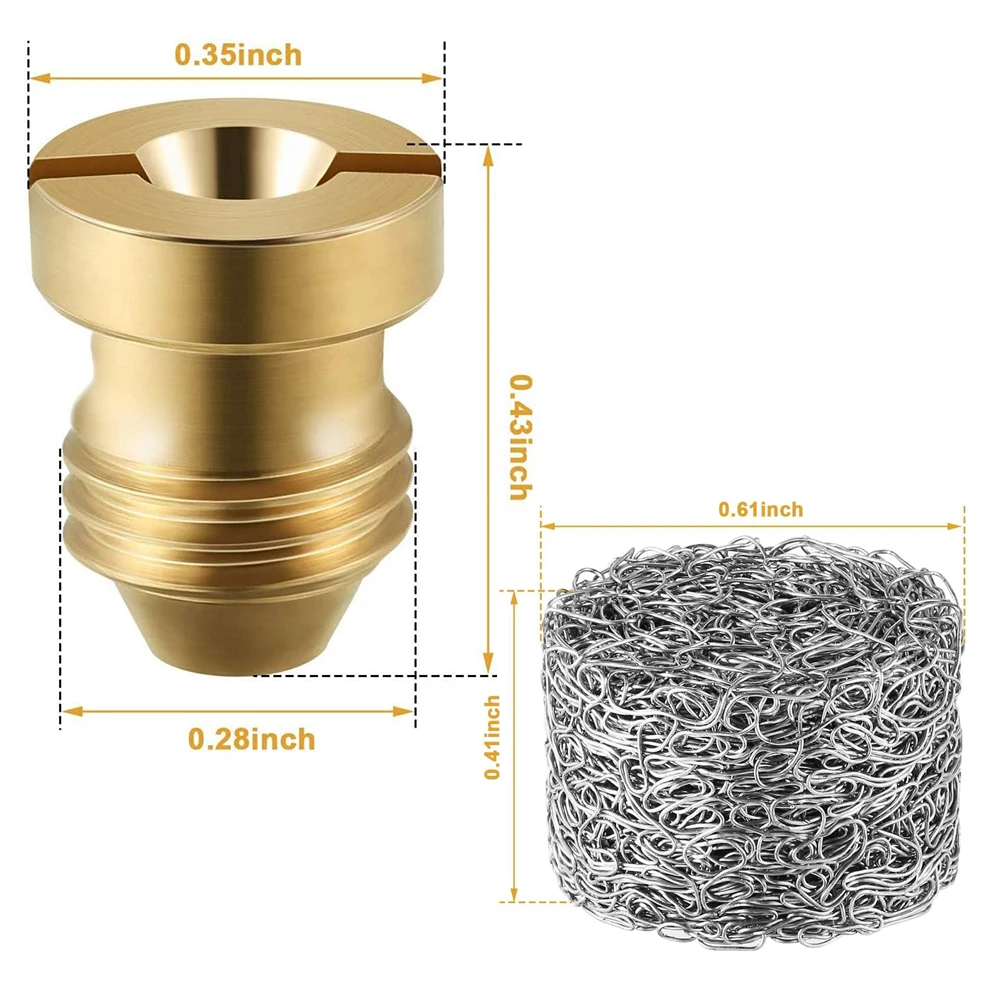 Universal 1.0mm 1.1 mm Thread Snow Foam Orifice Nozzle Tips Foam Maker For Foam Lance Gun Brass Nozzle Stainless Steel Filter