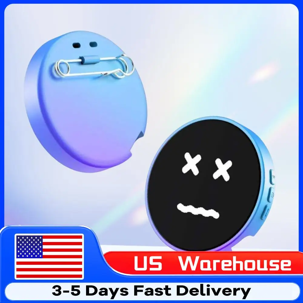 

Периферийные бейджи с Bluetooth-подключением, зарядка USB-C, динамический смарт-дисплей, анимация, постепенная смена изображения, подарок для друзей