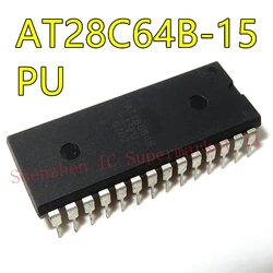 1pcs/lot AT28C64B AT28C64 28C64 AT28C64B-15PU AT28C64B-15PC DIP-28 In Stock