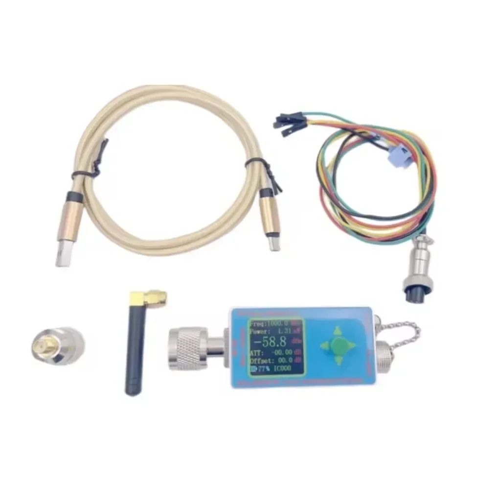 RF Power Meter V7 N-Type Type-C USB High Performance Full-band RF Circuit Development Network Serial Communication
