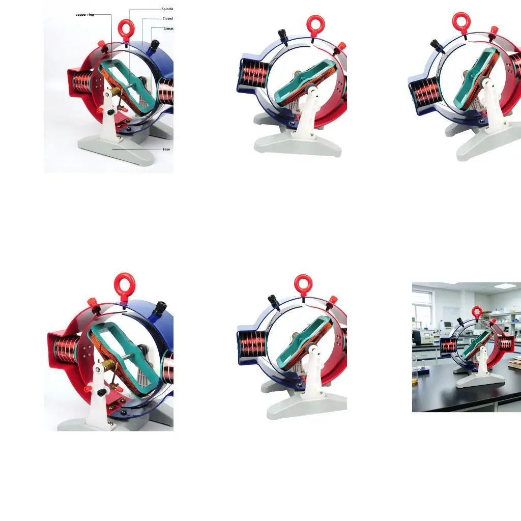 Motor And Generator Working Mechanism Demonstrator Tool For School Laboratory  D2RC
