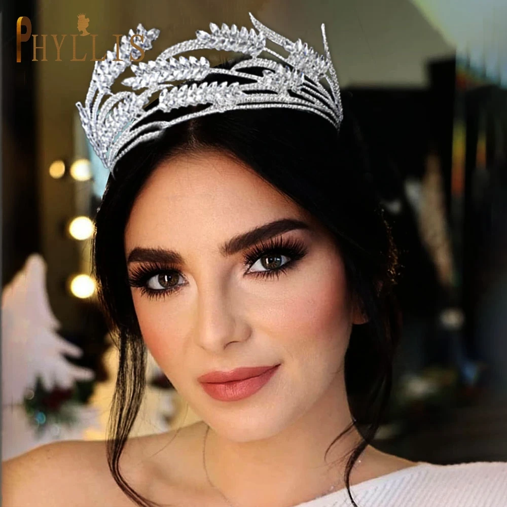 

A04 Wedding Tiaras and Crowns Luxury Bride Headpieces Wedding Hair Accessories for Women Hair Jewelry Fashion Bridal Headwear