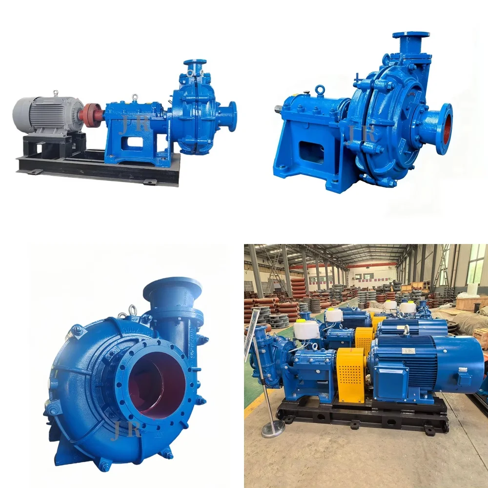 50ZJ 3 Inch Type Slurry Pump with Flow Rate 40 to 110 Cubic Meters Per Hour and Power 18.5 KW