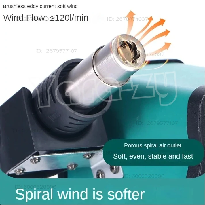 YIHUA 959D 700W SMD Digital Desoldering Station Intelligent Lead-Free Spiral Hot Air Gun for Rework Soldering Mobile Repairing