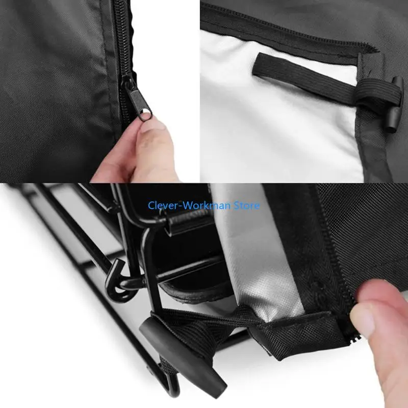 

24TD Dog Crates Cover 24/30/36/42inch Pet Kennels Covers with Two Door, Vents Window