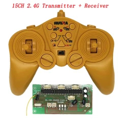 15CH 2.4G odbiornik radiowy części DC 3V nadajnik 3.6-8.4V tablica odbiorcza dla Huina 350/550 50m bezprzewodowy pilot Diy części