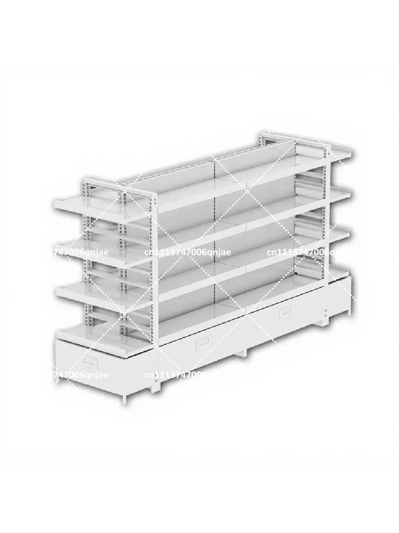 Retail Display Rack Supermarket Shelving Unit Gondola Shelf Stand for Store Fixtures