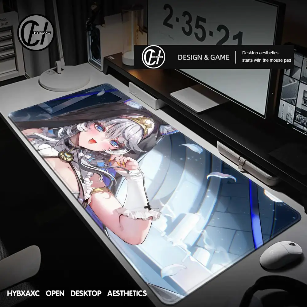 

Mini Pc Rubber Mouse Pad Game Honkai Star Rail Cipher Keyboard Pad Laptop Gamer Desktop Mat Gaming Acessories Mousepad