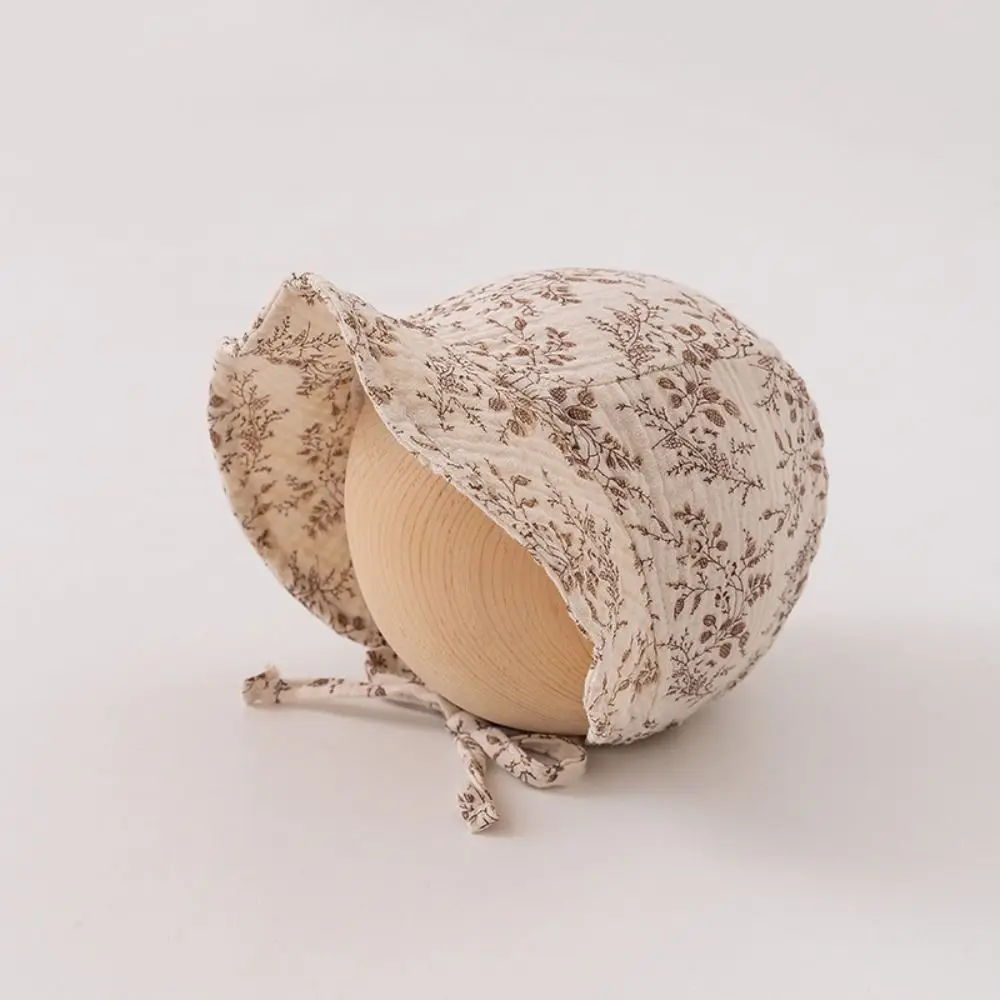 

Fashion Lace Ruffle Newborn Sun Hat Princess Sweet Infant Bucket Hat Cute Sunscreen Baby Fisherman Hat Beach