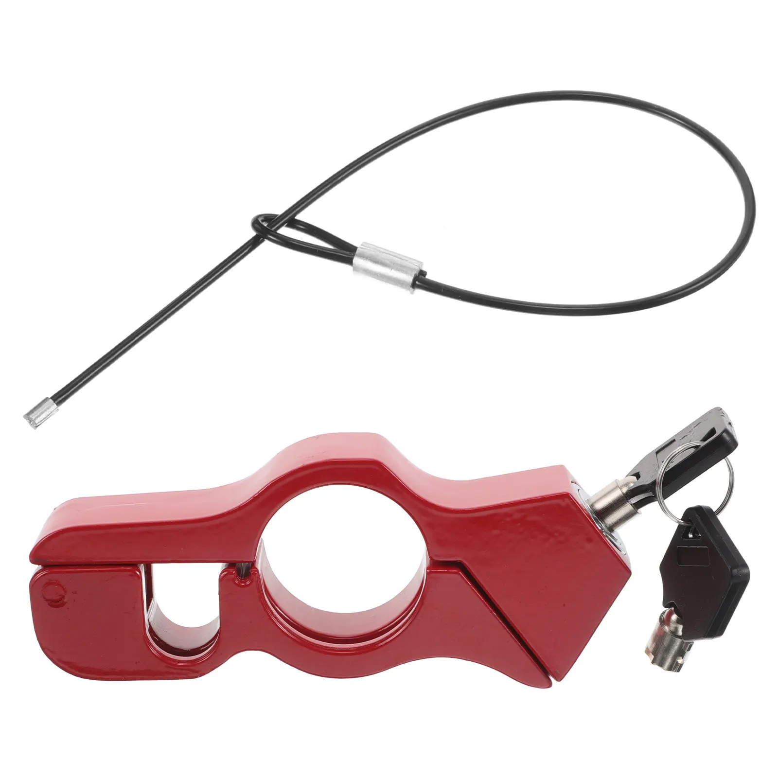 

Scooter Motorcycle Handlebar Lock Alloy Disk Brake Anti-theft Portable Adjustable For Motorbikes Security