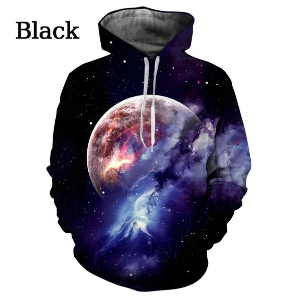 

Planet 3d Printing Hoodie Fashion Street Art Design Cool Unisex Hoodie