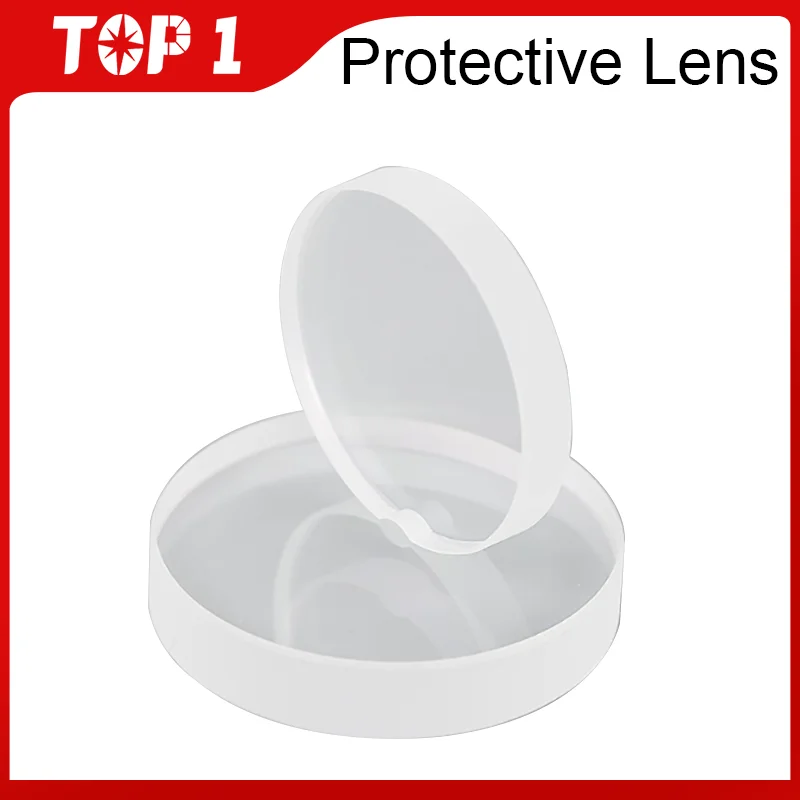 TOP1 Protect Lens 1064nm Fiber Han’s Laser Head Protective Lens 50x2mm Cutting Machine Protection Lenses 40*2 6KW 40x3 40*5