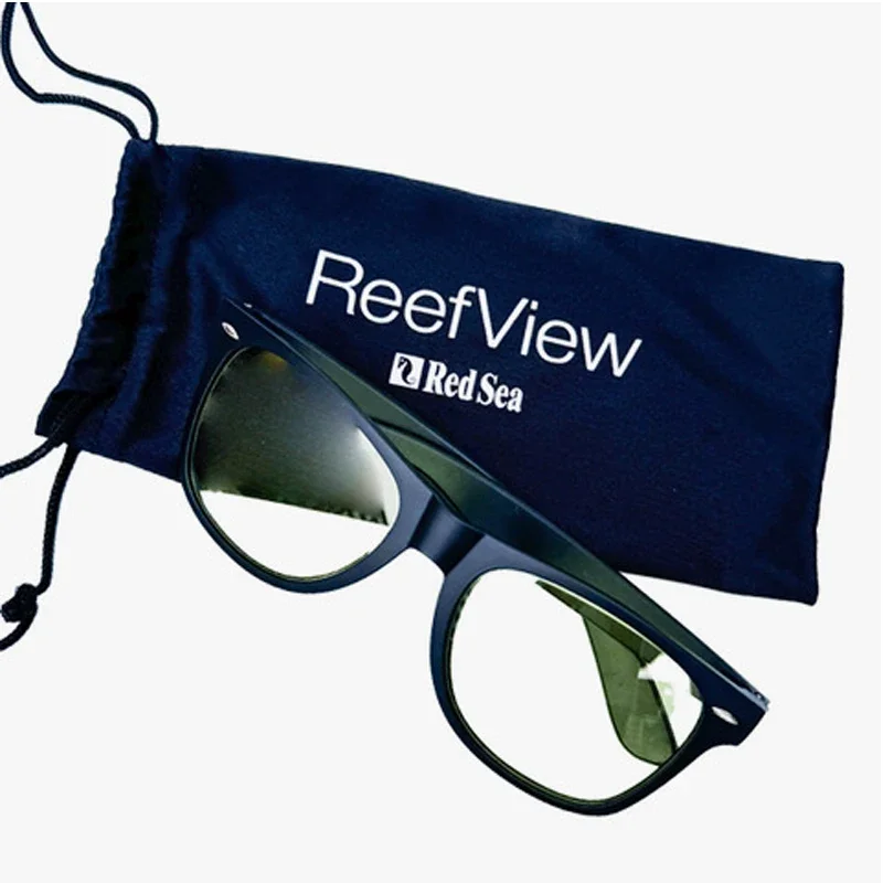 Redsea Reefview Blue Light Filtering Glasses Coral Viewing Glasses for Coral Eye Protection and Photo Taking