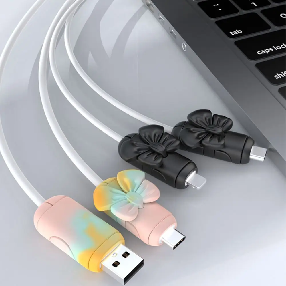 Charger Line Cable Protector Cord Saver Dustproof Cover Charger Cable Protective Cover Silicone for Samsung/Huawei/Xiaomi