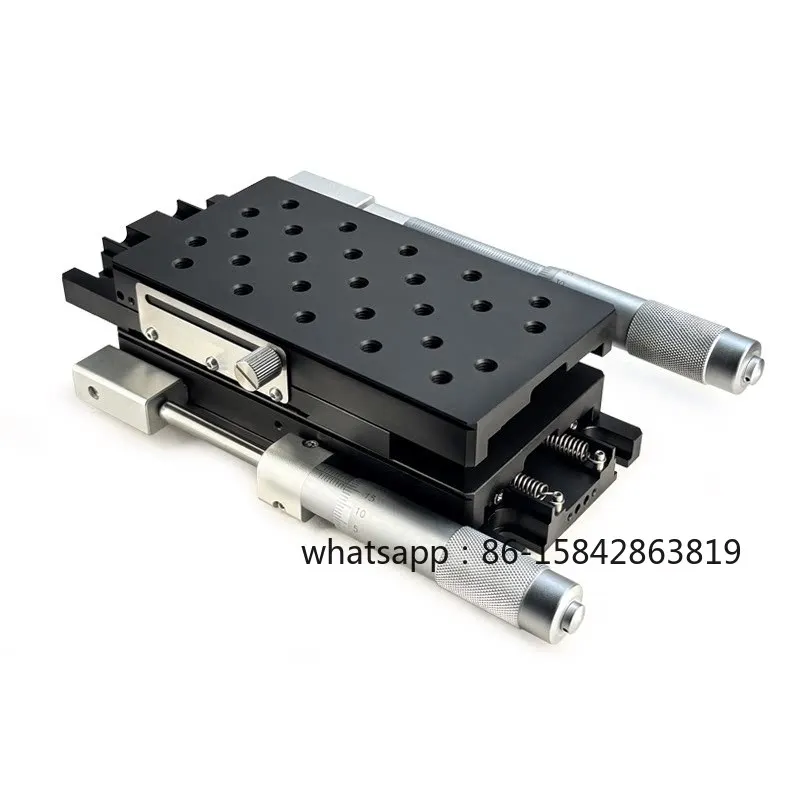 Quick-connect Linear Displacement Stage/with Micrometer/table 140*76mm/stroke 50 Mm/
