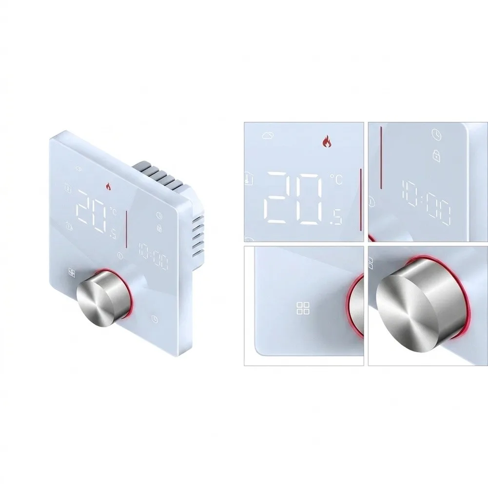 For Smart WiFi Thermostat For LCD Touchscreen For Water Underfloor Heating Temperature Controller For Tuya Smart Home