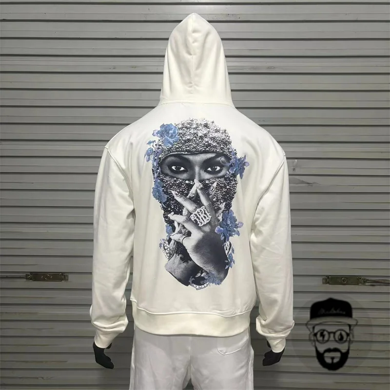 Pearl Mask IH NOM UH NIT Autumn/Winter Printed Casual Hoodie Sweatshirt