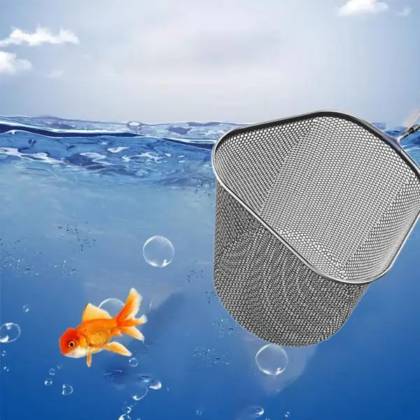 Strong Load Bearing Fishing Net Head Professional Mesh Aluminum Alloy Landing Net Frame for Predator Fishing