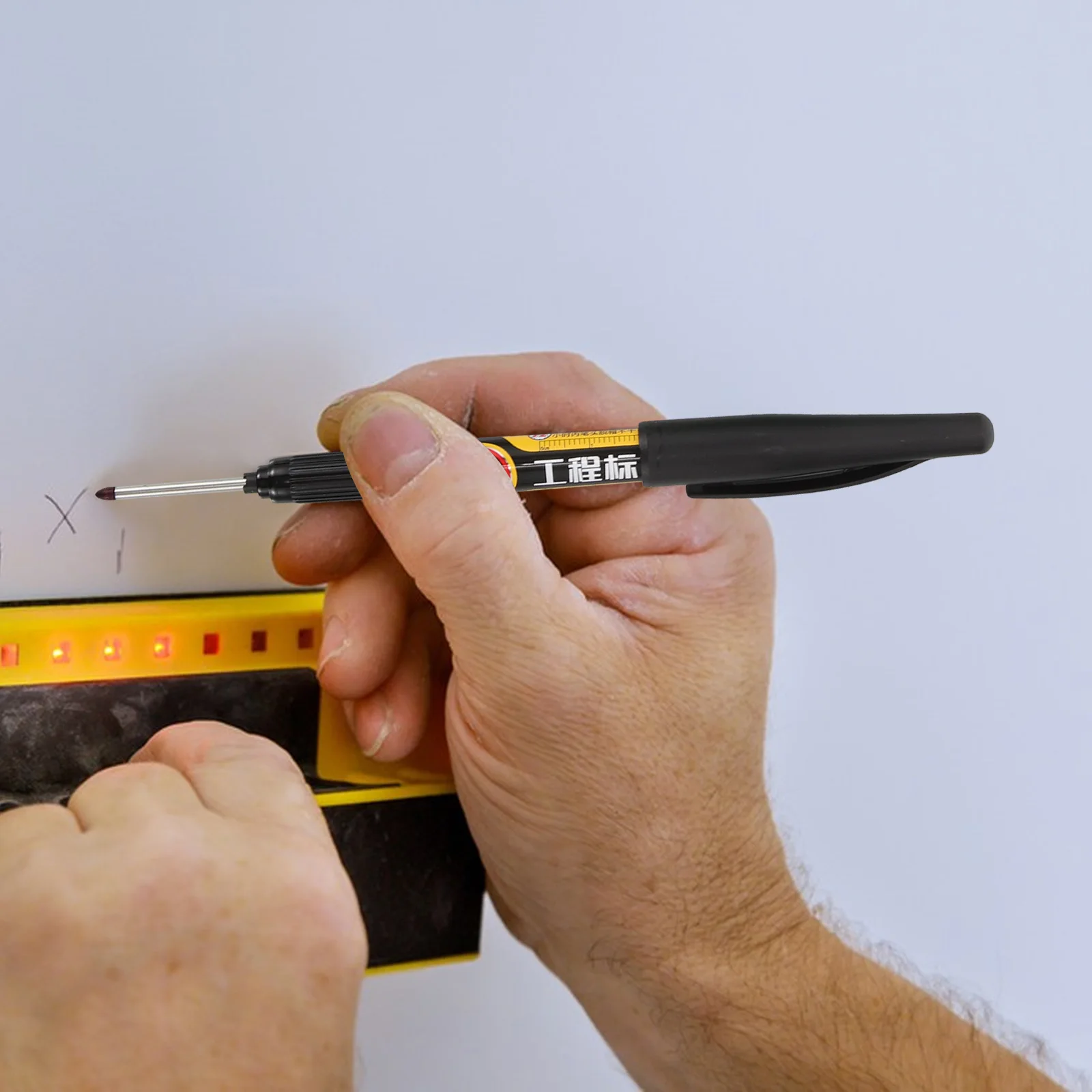 

4 Pcs Marker Pen Industrial Tool Construction Pens Portable Marking Tools Plastic Multi-function