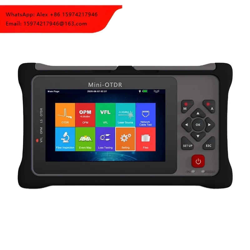 MINI OTDR Skycom GT4000 NK3200 1310nm/1550nm/1625nm Mini Exfo Otdr Price For Mini Otdr Tester With Optical Power Meter And VFL