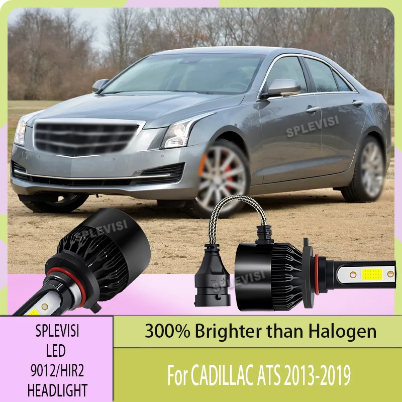 

Fast Cooling 9012 HIR2 Headlight LED Bulbs Built-in Cooling Fan Waterproof For CADILLAC ATS 2013 2014 2015 2016 2017 2018 2019