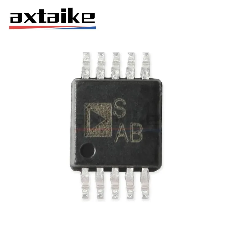 ADG736 ADG736BRM ADG736BRMZ ADG736BRMZ-REEL7 SAB MSOP-10 CMOS Low Voltage 2.5Ω 82dB 200MHz Dual SPDT Switch IC SMD Chip