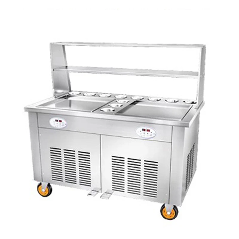 

Stir Fried Yogurt Machine, Fully Automatic Thick Cut Stir Fried Ice Machine, Deep Pot Stir Fried Ice Roll Snow Cheese Machine