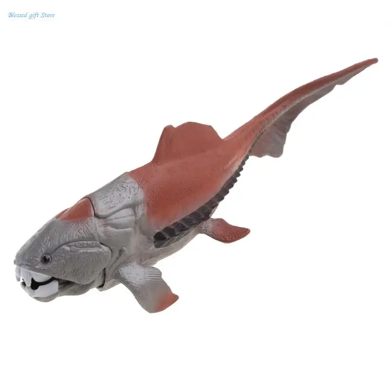 Figurine d'action scientifique poisson réaliste pour enfants/adultes, fournitures anti-Stress, jouet amusant en PVC avec fin