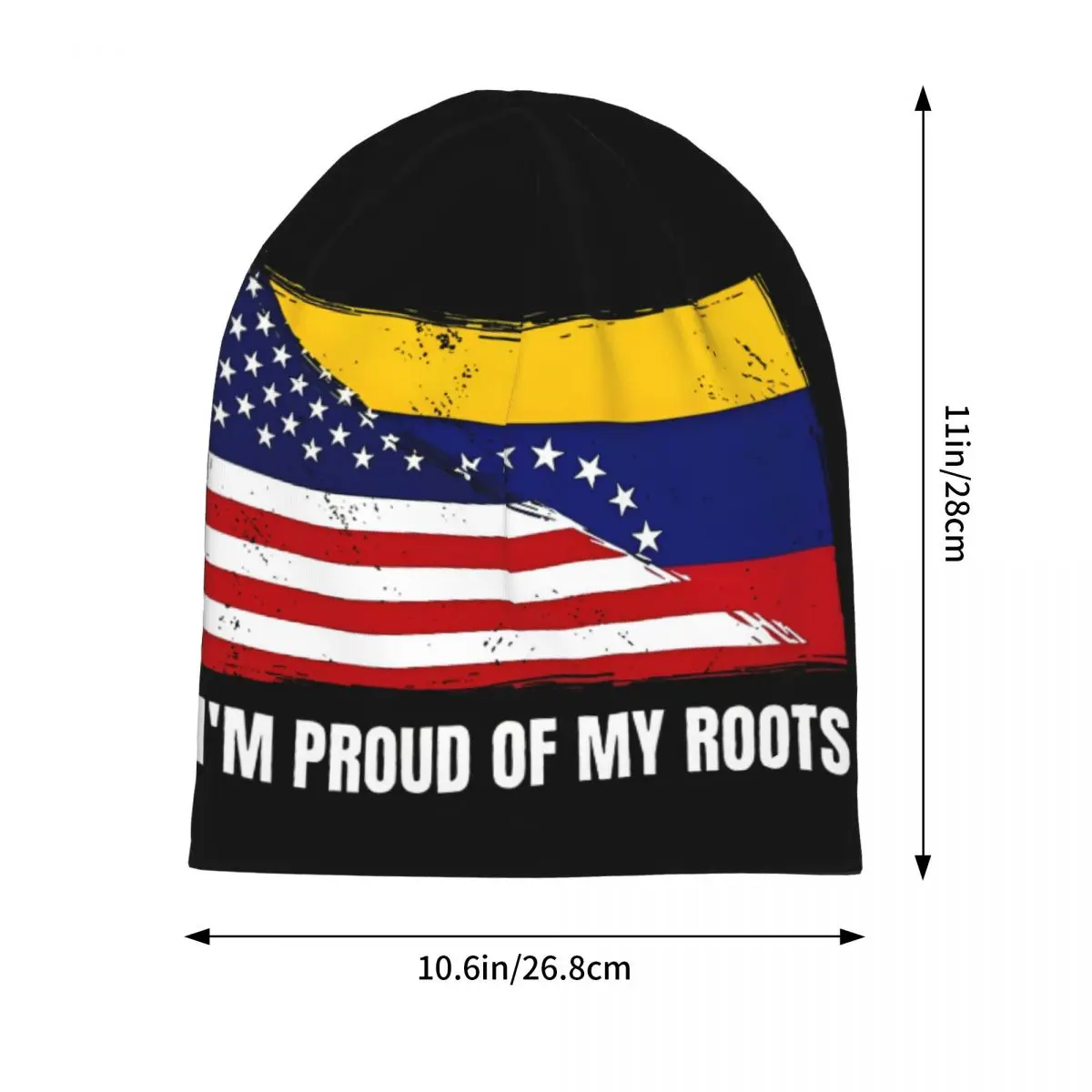 Proud Venezuela Flag Chemo Beanie Cap Man Woman Winter Headwear Skullies Cap Friend Venezolano Bonnet Knitted Hat