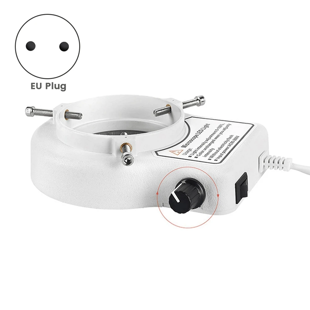 AWAH 調整可能な LED リングランプ照明ランプ業界ステレオビデオカメラ三眼顕微鏡レンズ耐久性のある EU