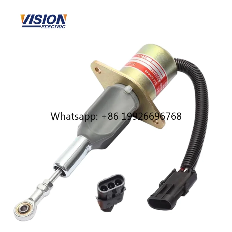 

24V Fuel Shut Off Solenoid Valve 3928161 Fits for Generator Diesel Engine