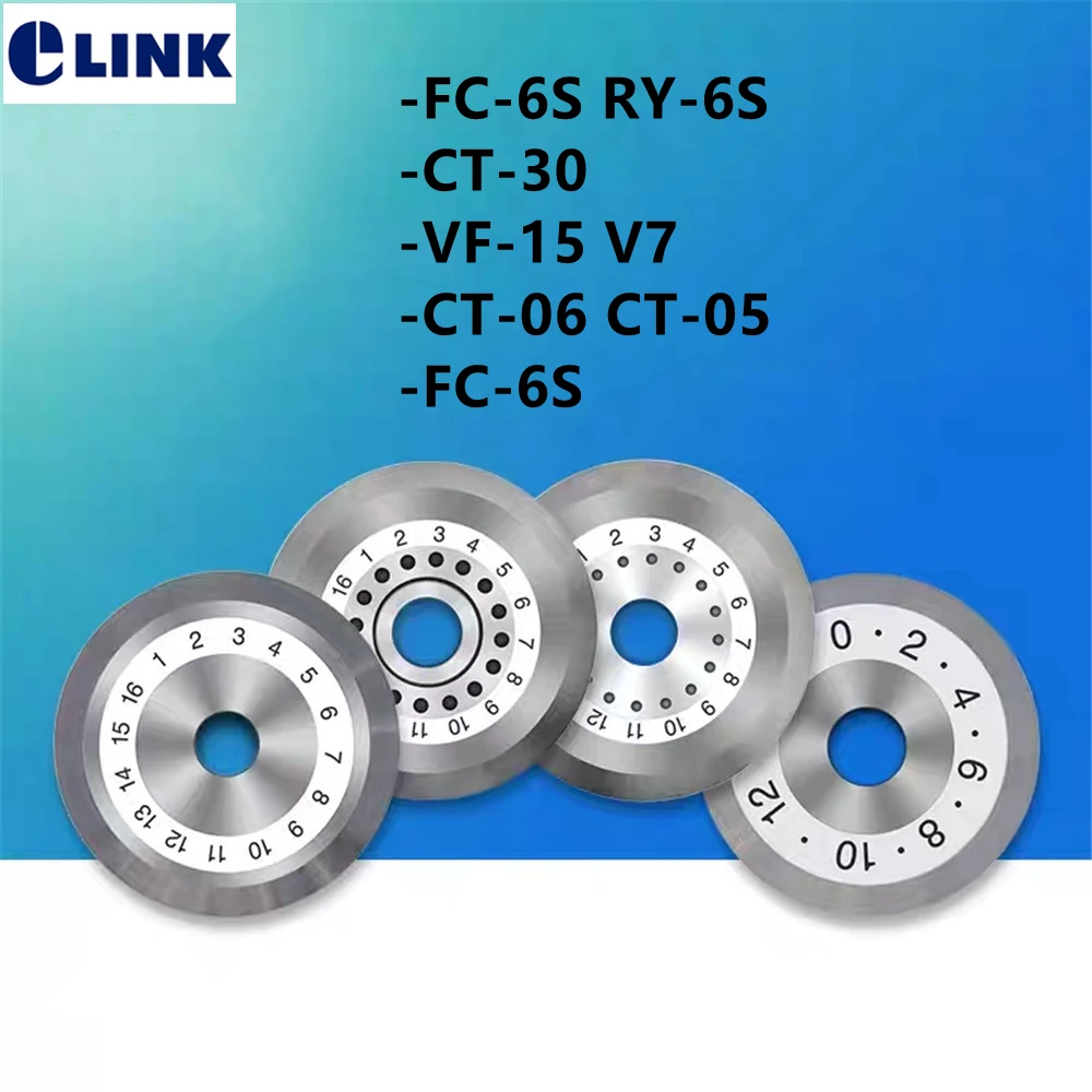 Fiber cleaver blade replacement 12/16/24 plane for Taiwan yinu optical cutter wheel cutting blade free shipping fttheLink