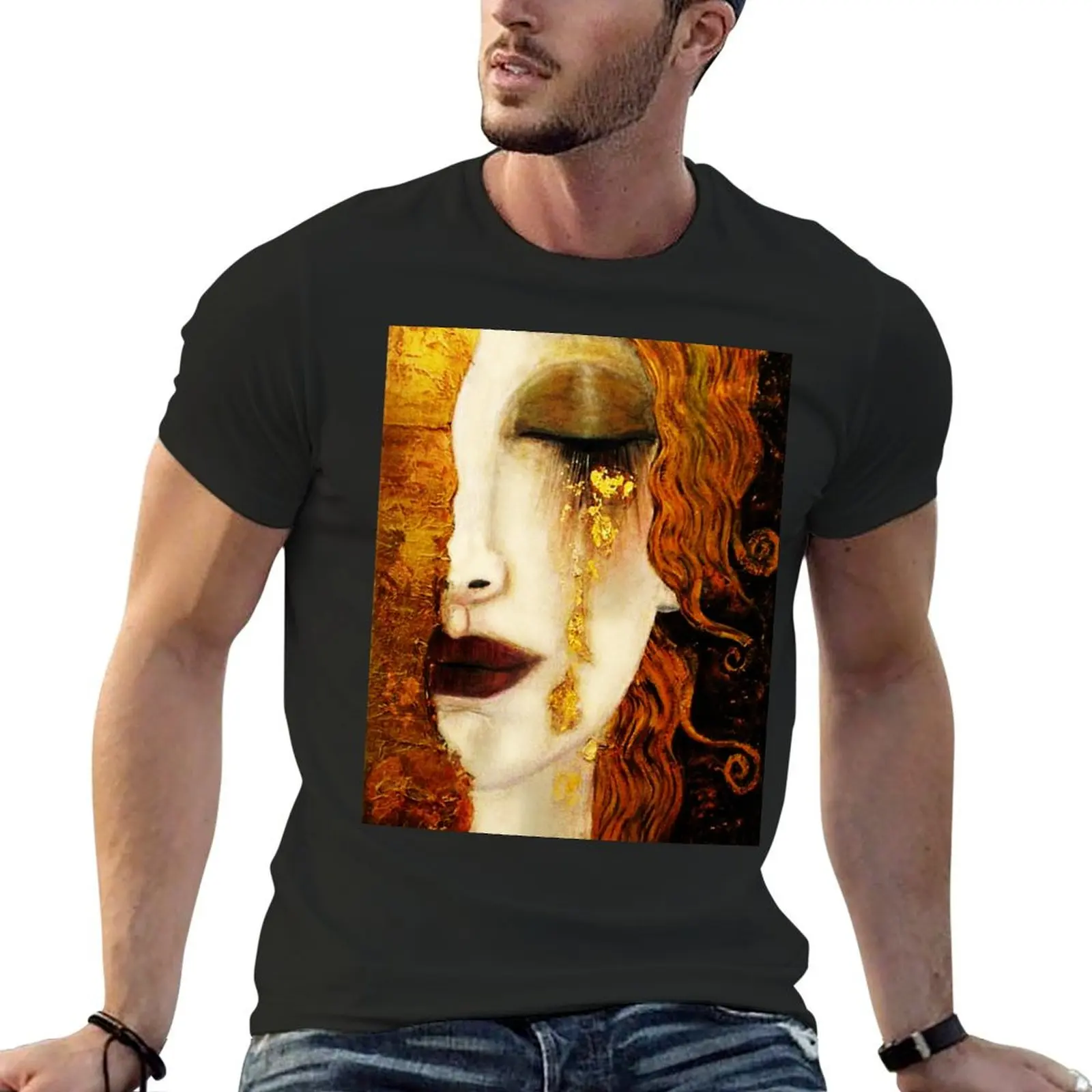 

Klimt Golden Tears T-Shirt boys whites graphics mens graphic t-shirts funny