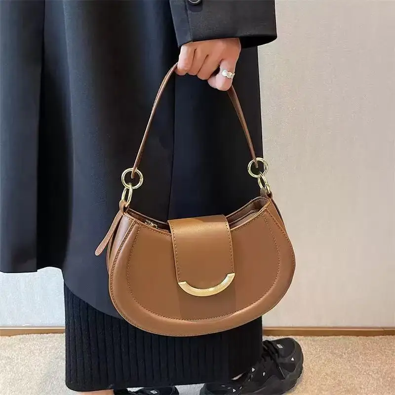 

Armpit Shoulder Side Bags for Women 2026 Designer Trend Leather Small Underarm Crossbody Handbags and Purses Bags for Women
