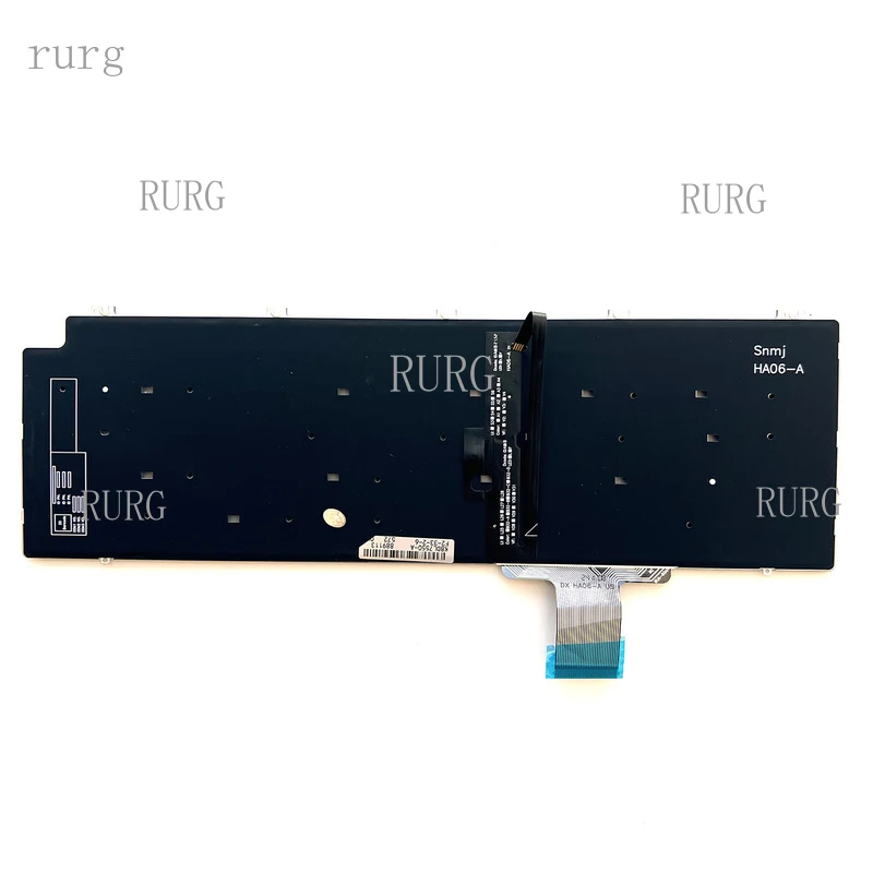 R+  FOR New 0713DM 713DM US Keyboard with Backlit For Dell Precision 7550 7560 7750