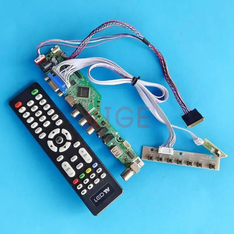 Controller Driver Board For N156O6-L01/L02 B156RW01 V0/V1 Kit Laptop Matrix TV Analog LVDS 40 Pin 1600x900 USB+AV+VGA+HDMI 15.6