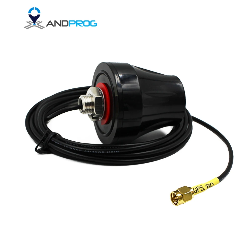 Ceramic chip BeiDou GPS External Antenna 28dB Gain SMA Waterproof