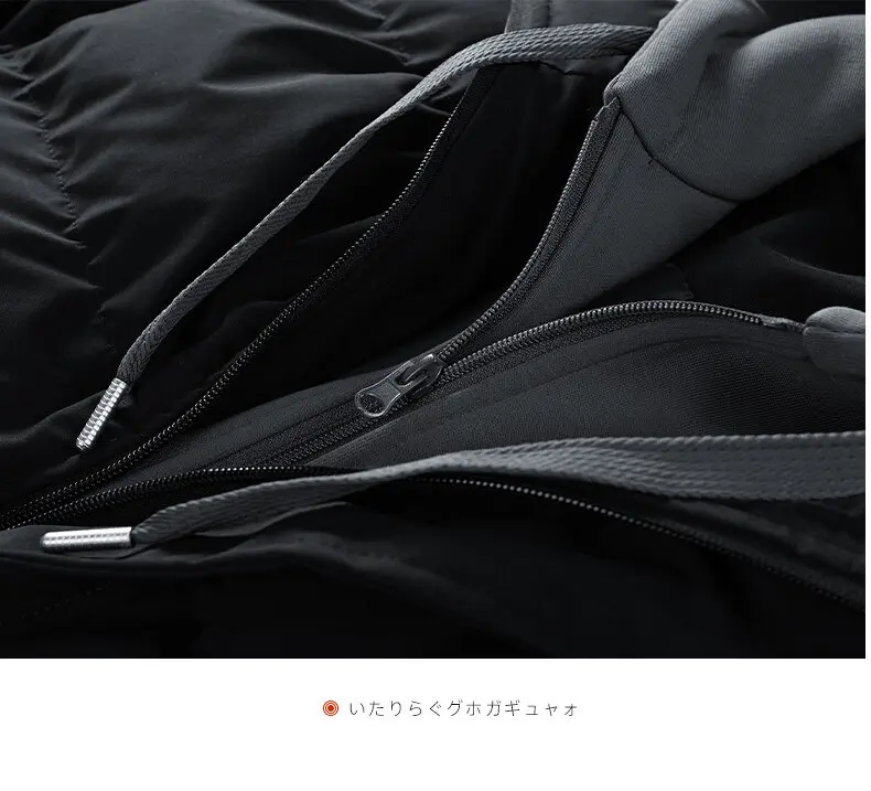Men Hooded parka Thick Warm Colorful Bubble Coat Winter Jacket Mens Streetwear Hip Hop Parka Korean Black Clothes Puffer Jackets