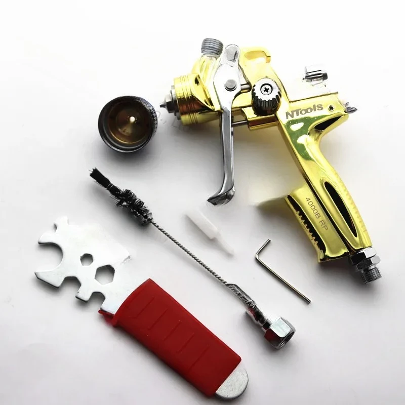 HVLP/RP4000B high qualit Spray Gun 1.3mm Stainless Steel Nozzle Atomization Professional Sprayer Paint Airbrush For Car Painting