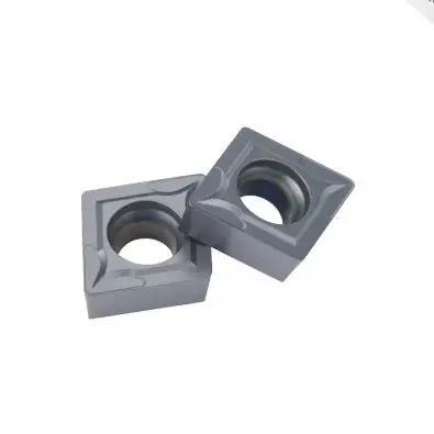 10 pcs of numerical control blade CCMT120404 CCMT120408-TM square ceramic blade processing steel stainless steel aluminum parts