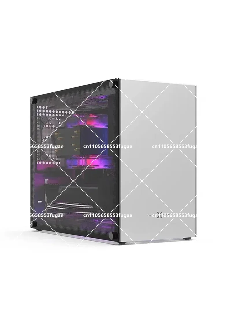 C2 ITX aluminum alloy computer PC mATX motherboard ATX power desktop portable chasseis