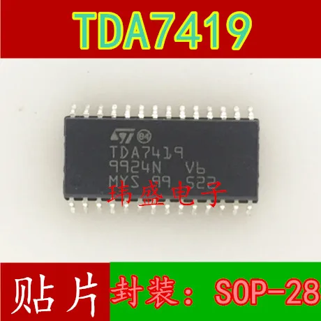 

10 шт. TDA7419 TDA7419TR SOP28 IC/