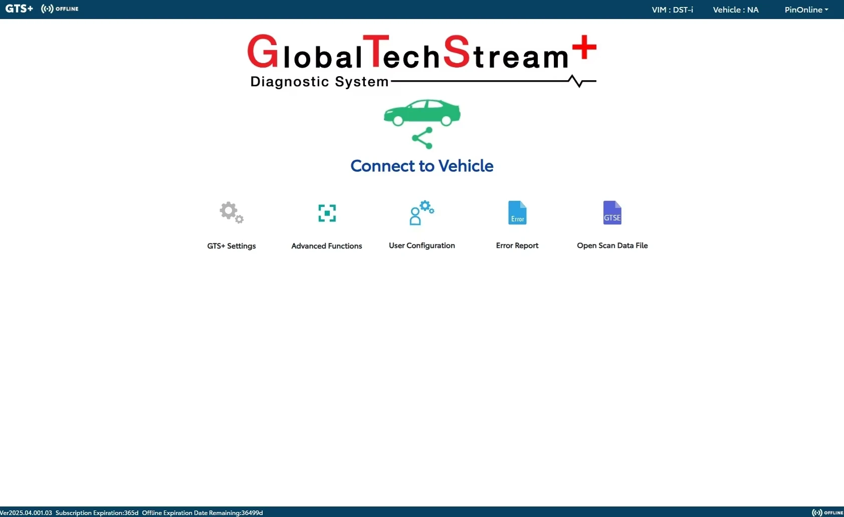 New Version  One Year Global Techstream+ 2025.04.001 for Supports Toyota/Lexus vehicles  for Windows 10 (64-bit)