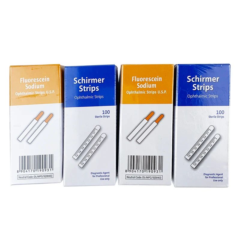 Ophthalmic tools Fluorescein sodium ophthalmic test paper Filter paper