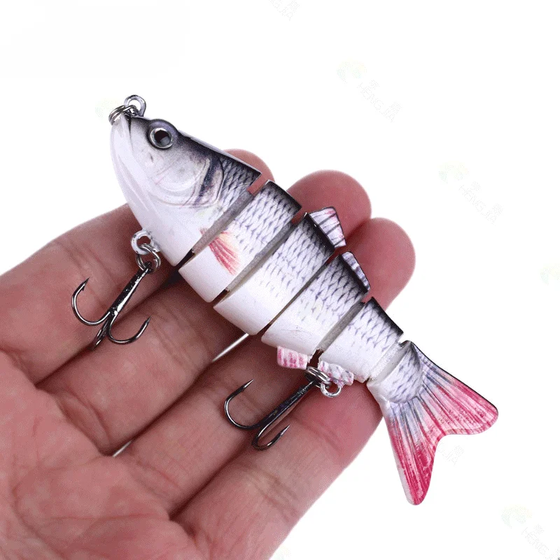 

Swimming Bait Jointed Fishing Lure Floating Hard bait with Jerk Fishing Lure For Big Bait Bass Pike Minnow Lure High Quality